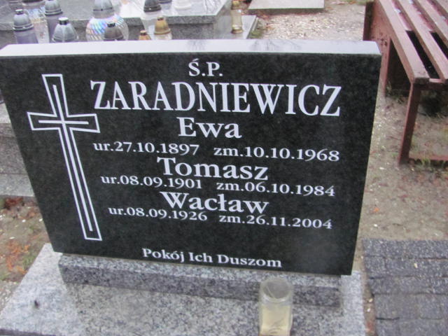 Leokadia Zaradniewicz 1920 Oleśnica - Grobonet - Wyszukiwarka osób pochowanych