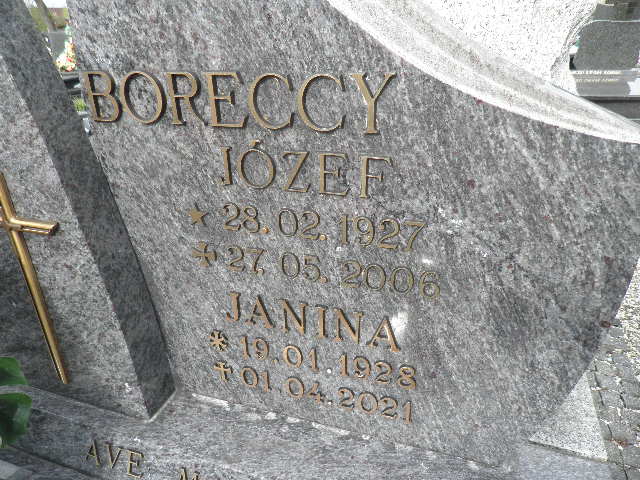 Grób Janina Borecka