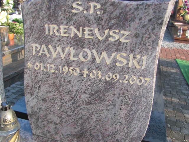 Ireneusz Pawłowski 1950 Oleśnica - Grobonet - Wyszukiwarka osób pochowanych