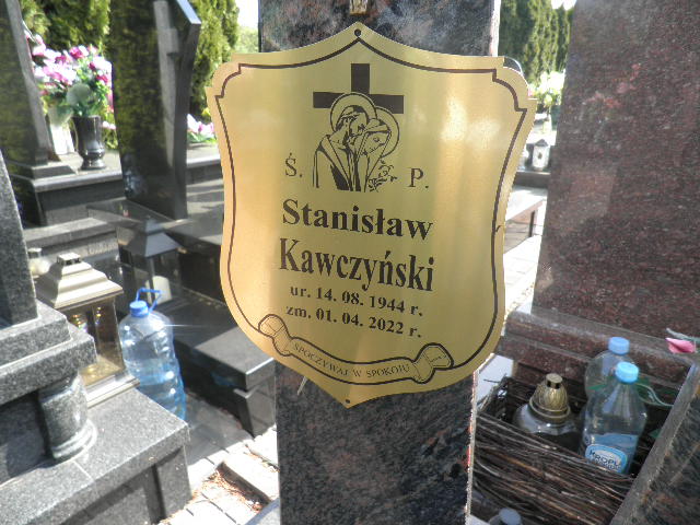 Grób Stanisław Kawczyński