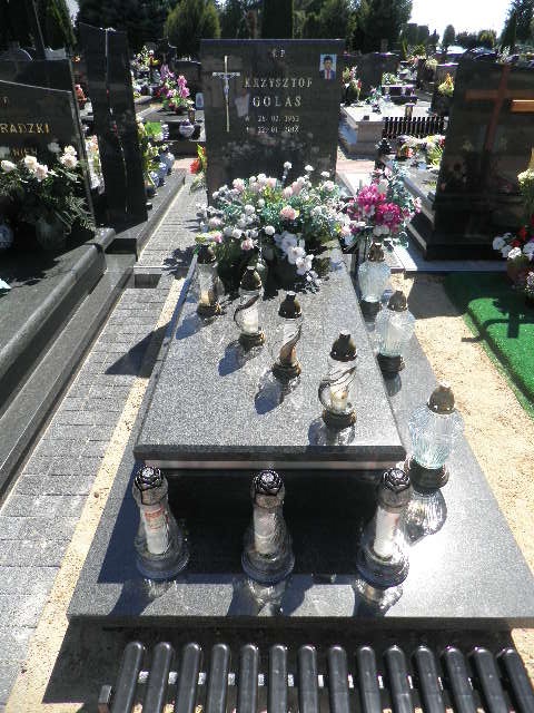 Krzysztof Golas 1962 Oleśnica - Grobonet - Wyszukiwarka osób pochowanych