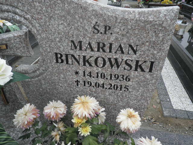 Grób Krzysztof Binkowski