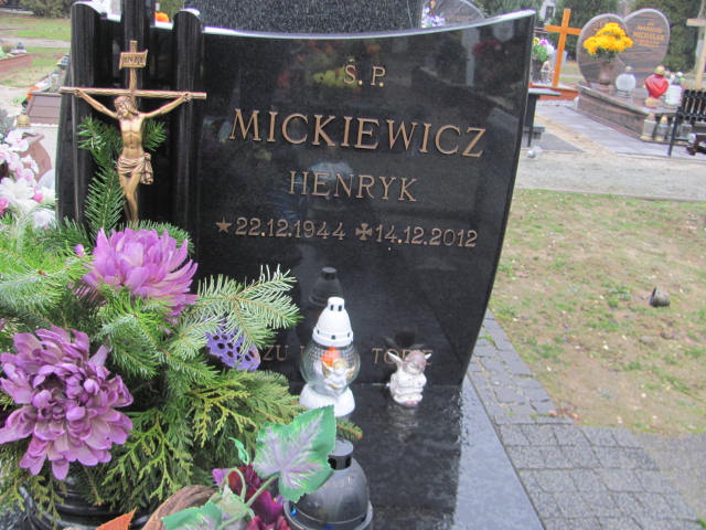 Henryk Mickiewicz  1944 Oleśnica - Grobonet - Wyszukiwarka osób pochowanych