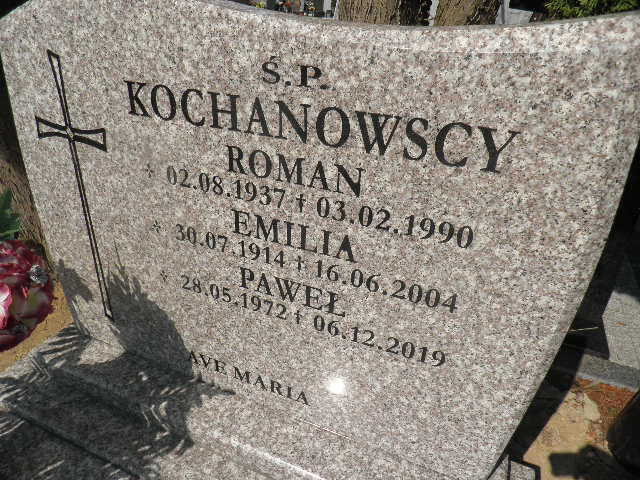 Grób Roman Kochanowski