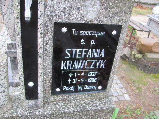 Stefania Krawczyk 1927 Oleśnica - Grobonet - Wyszukiwarka osób pochowanych