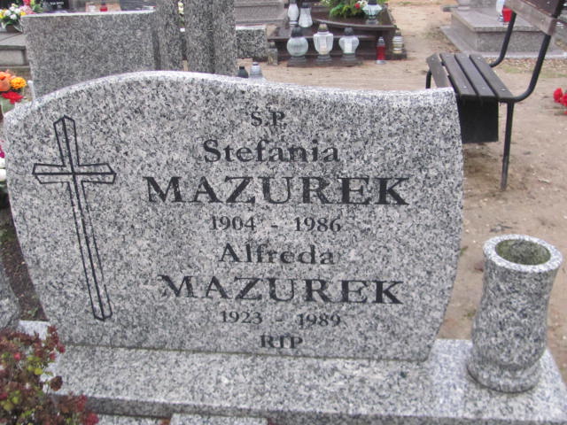 Stefania Mazurek 1904 Oleśnica - Grobonet - Wyszukiwarka osób pochowanych