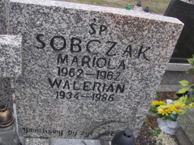 Walerian Sobczak 1934 Oleśnica - Grobonet - Wyszukiwarka osób pochowanych