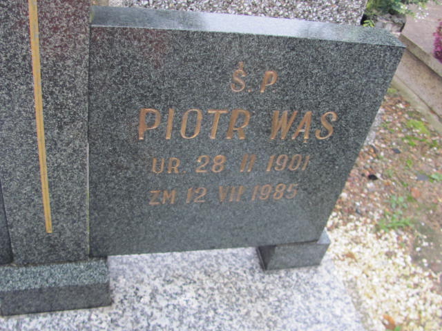 Piotr Wąs 1901 Oleśnica - Grobonet - Wyszukiwarka osób pochowanych