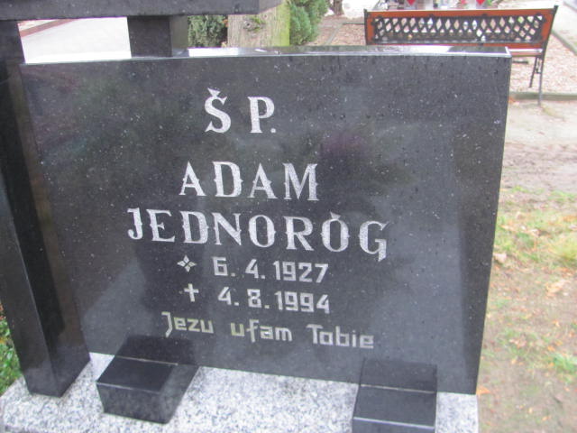 Adam Jednoróg 1927 Oleśnica - Grobonet - Wyszukiwarka osób pochowanych