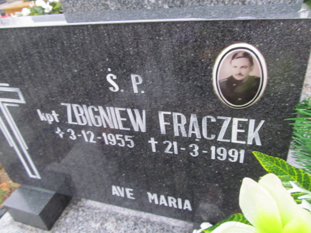 Zbigniew Frączek 1955 Oleśnica - Grobonet - Wyszukiwarka osób pochowanych