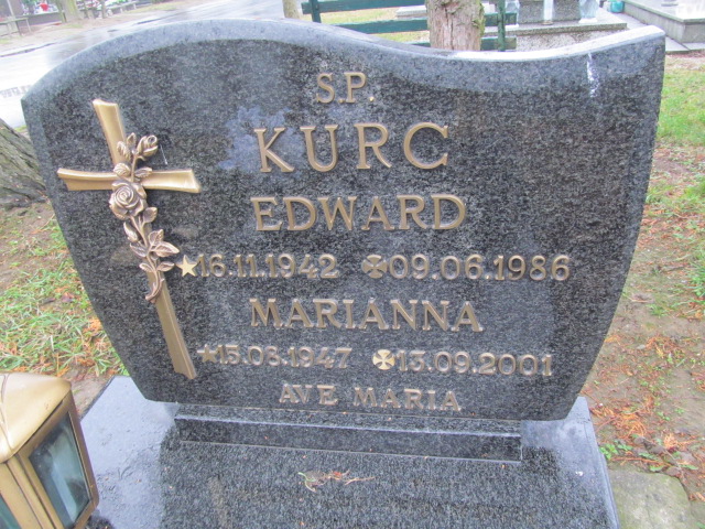 Marianna Kurc 1947 Oleśnica - Grobonet - Wyszukiwarka osób pochowanych
