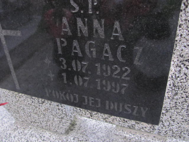 Anna Pagacz 1922 Oleśnica - Grobonet - Wyszukiwarka osób pochowanych
