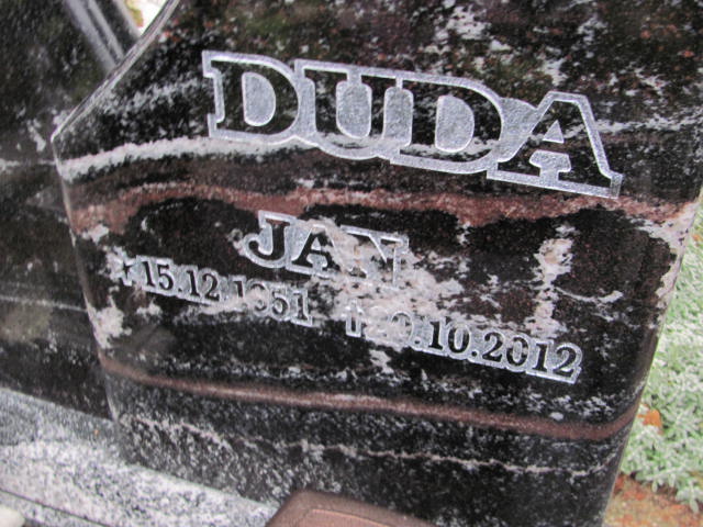 Jan Duda 1951 Oleśnica - Grobonet - Wyszukiwarka osób pochowanych