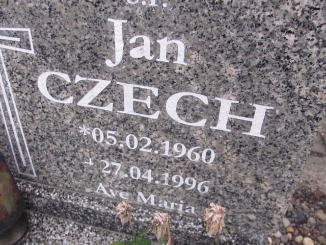 Jan Czech 1960 Oleśnica - Grobonet - Wyszukiwarka osób pochowanych