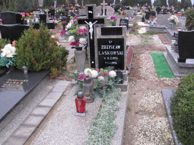Grób Zdzisław Laskowski