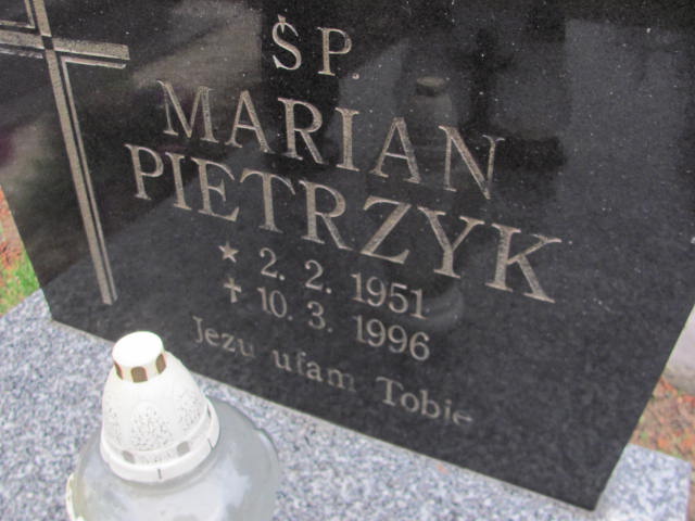 Marian Pietrzyk 1951 Oleśnica - Grobonet - Wyszukiwarka osób pochowanych