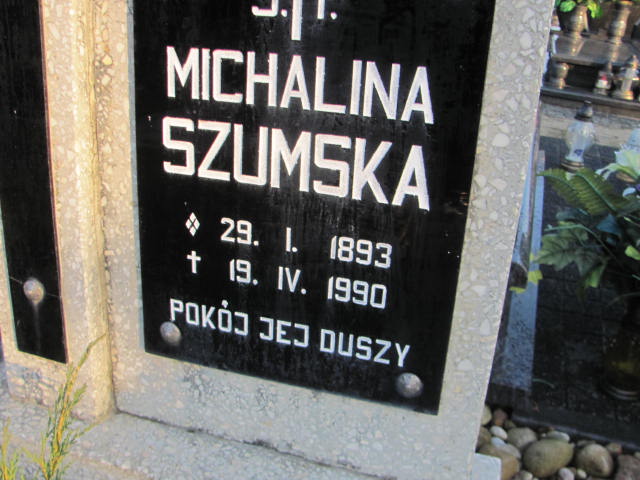 Michalina Szumska 1893 Oleśnica - Grobonet - Wyszukiwarka osób pochowanych