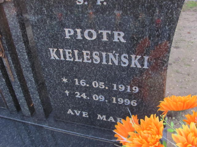 Piotr Kielesiński 1919 Oleśnica - Grobonet - Wyszukiwarka osób pochowanych
