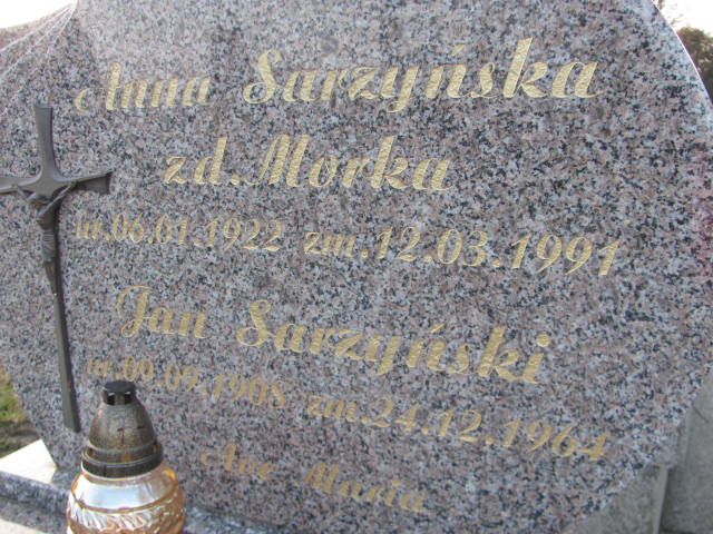 Jan Sarzyński 1908 Oleśnica - Grobonet - Wyszukiwarka osób pochowanych