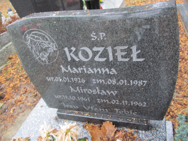 Mirosław Kozieł 1961 Oleśnica - Grobonet - Wyszukiwarka osób pochowanych
