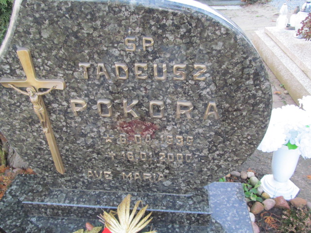 Tadeusz Pokora 1939 Oleśnica - Grobonet - Wyszukiwarka osób pochowanych