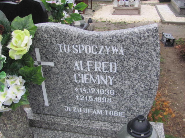 Alfred Ciemny 1936 Oleśnica - Grobonet - Wyszukiwarka osób pochowanych