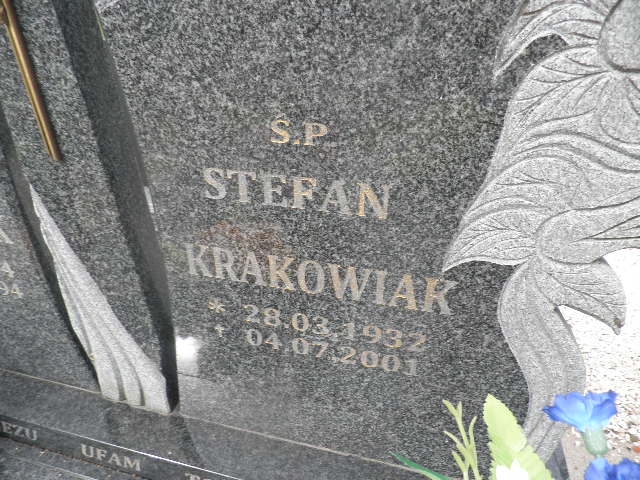 Grób Stefan Krakowiak