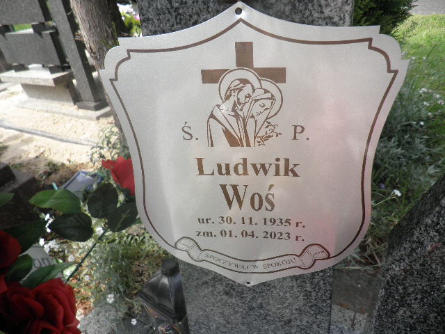 Grób Ludwik Woś
