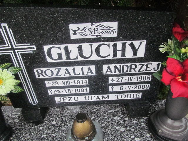 Andrzej Głuchy 1908 Oleśnica - Grobonet - Wyszukiwarka osób pochowanych