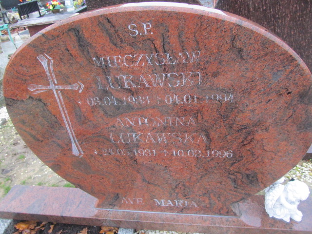 Mieczysław Łukawski 1933 Oleśnica - Grobonet - Wyszukiwarka osób pochowanych