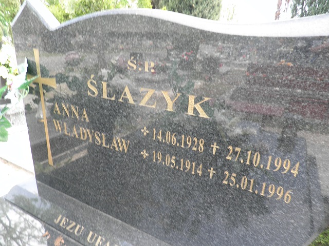 Grób Władysław Ślazyk