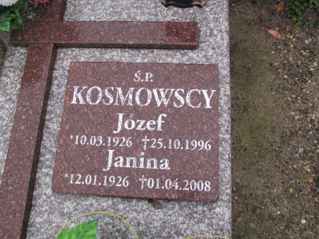 Janina Kosmowska 1926 Oleśnica - Grobonet - Wyszukiwarka osób pochowanych