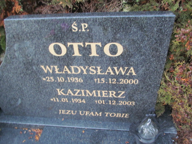 Władysława Otto 1936 Oleśnica - Grobonet - Wyszukiwarka osób pochowanych