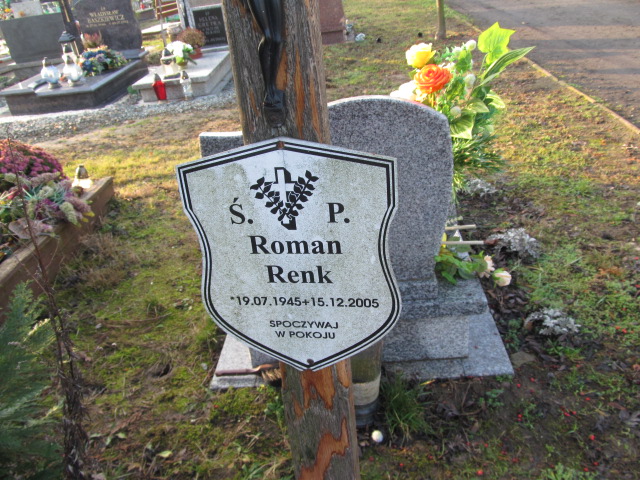 Roman Renk 1945 Oleśnica - Grobonet - Wyszukiwarka osób pochowanych