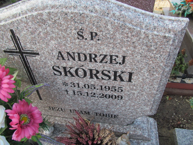 Andrzej Skórski 1955 Oleśnica - Grobonet - Wyszukiwarka osób pochowanych