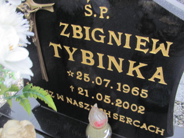 Zbigniew Tybinka  1965 Oleśnica - Grobonet - Wyszukiwarka osób pochowanych