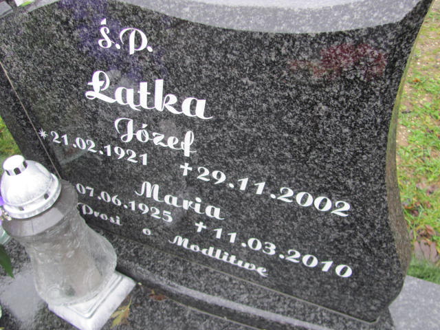 Maria Łątka 1925 Oleśnica - Grobonet - Wyszukiwarka osób pochowanych