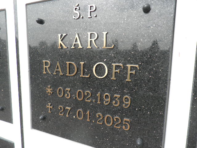 Grób Karl Radloff
