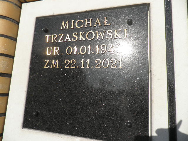Michał Trzaskowski 1948 Oleśnica - Grobonet - Wyszukiwarka osób pochowanych