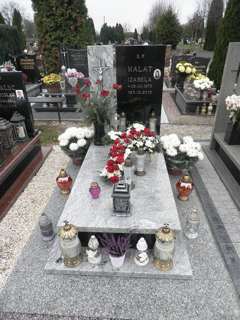Izabela Halat 1975 Oleśnica - Grobonet - Wyszukiwarka osób pochowanych