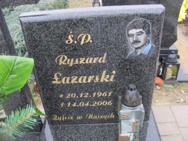 Ryszard Łazarski 1961 Oleśnica - Grobonet - Wyszukiwarka osób pochowanych