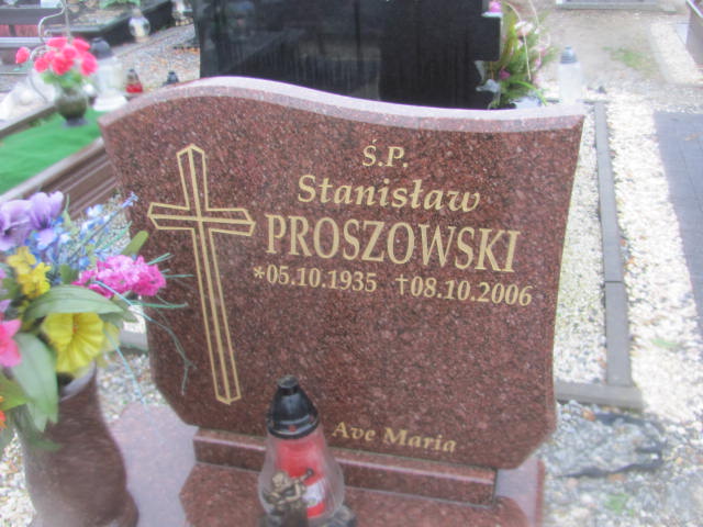 Stanisław Proszowski 1935 Oleśnica - Grobonet - Wyszukiwarka osób pochowanych