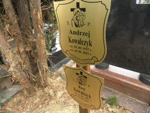 Grób Andrzej Kowalczyk