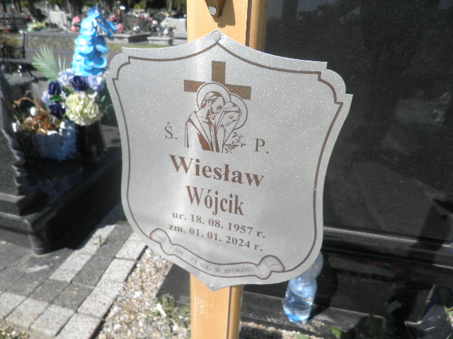 Grób Wiesław Wójcik