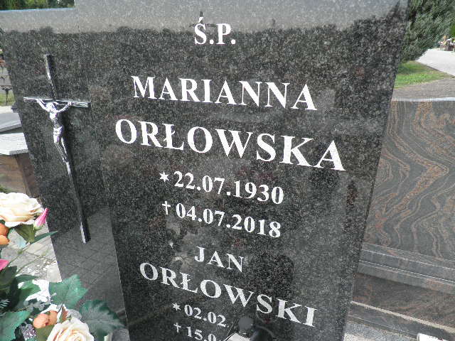 Grób Marianna Orłowska