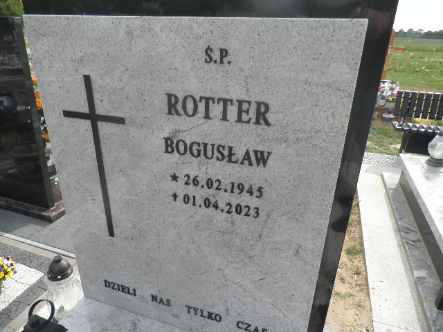 Grób Bogusław Rotter