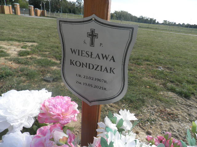 Grób Wiesława Kondziak