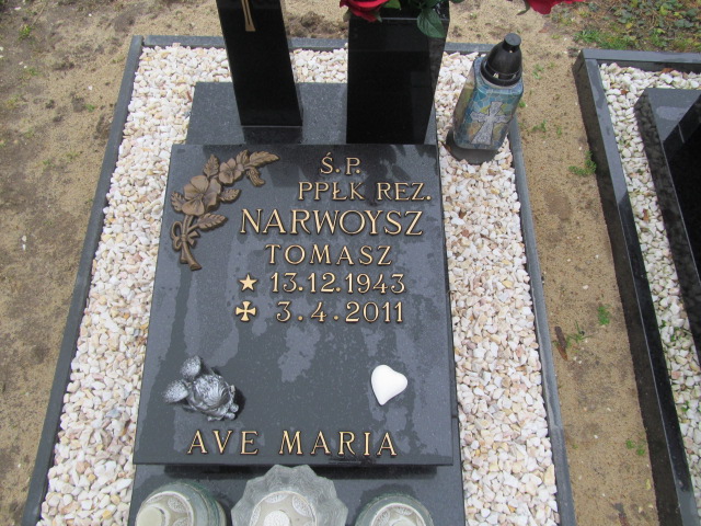 Tomasz Narwoysz 1943 Oleśnica - Grobonet - Wyszukiwarka osób pochowanych